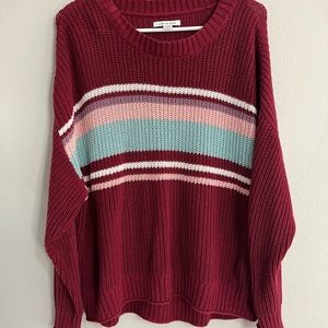 American Eagle striped sweater